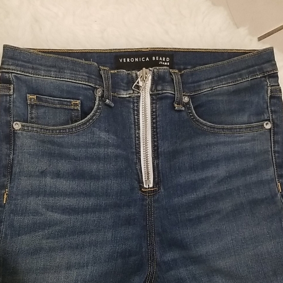 💕VERONICA BEARD💕 Carly High Rise Kick Flare Jean - Picture 11 of 16